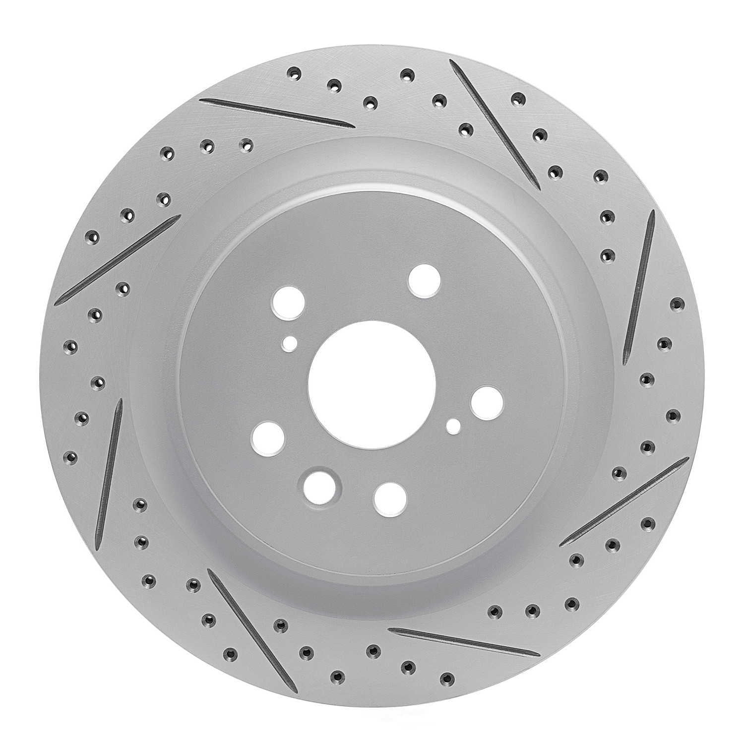 Dynamic Friction Company 830-75065R DFC Geoperformance Rotor - Drilled & Slotted