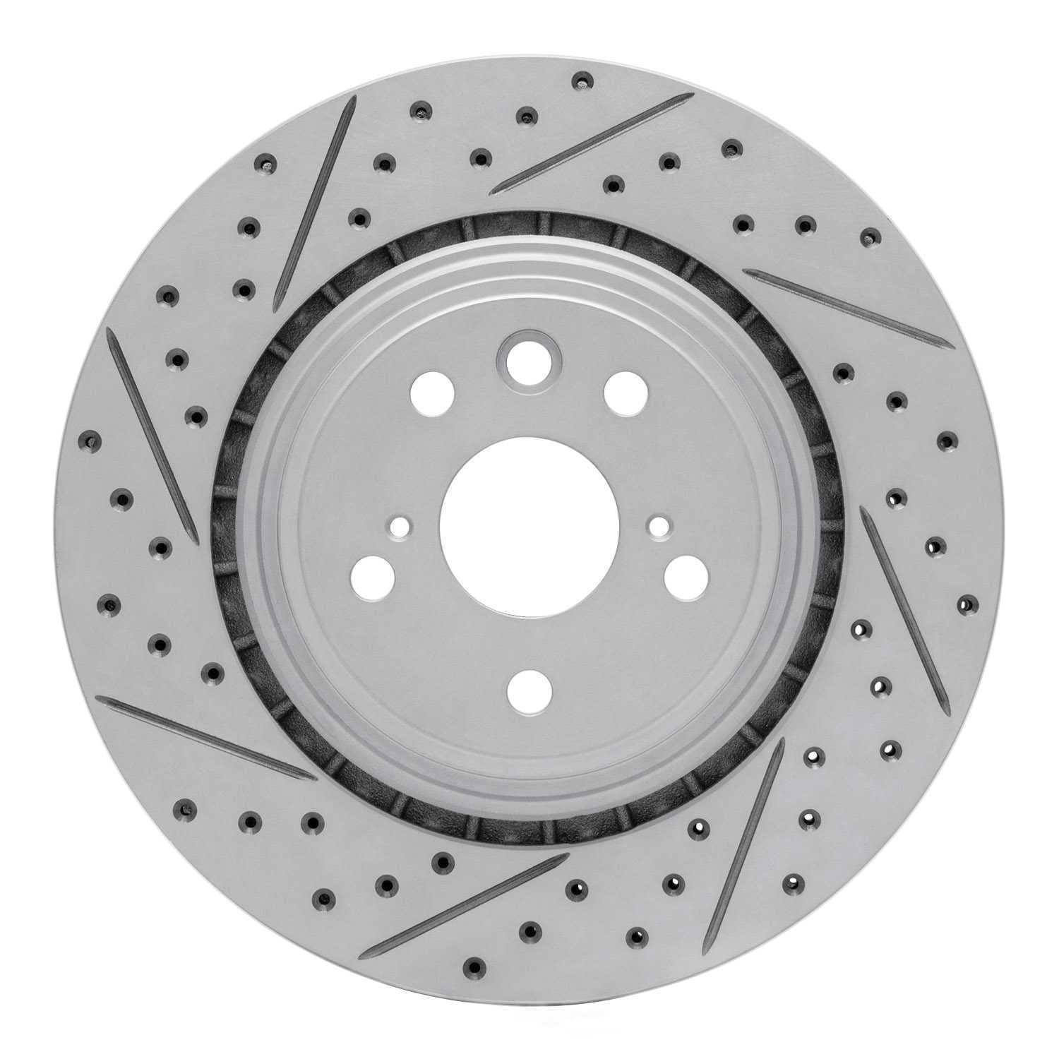 Dynamic Friction Company 830-75066L DFC Geoperformance Rotor - Drilled & Slotted
