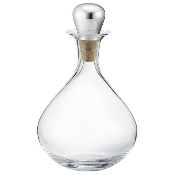 Georg Jensen Sky Liquor Decanter with Steel Stopper
