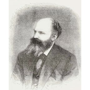 Georg Moritz Ebers 1837 Canvas Art - Ken Welsh Design Pics (24 x 30)