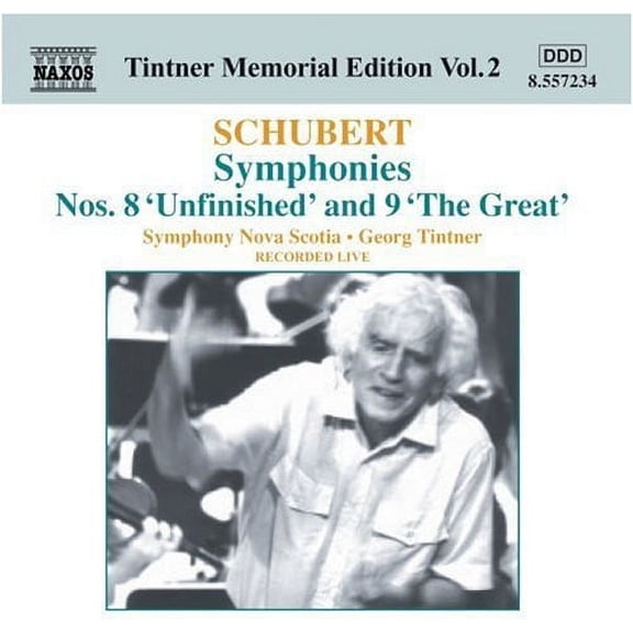 Georg Tintner - Symphonies 8 & 9 - Music & Performance - CD