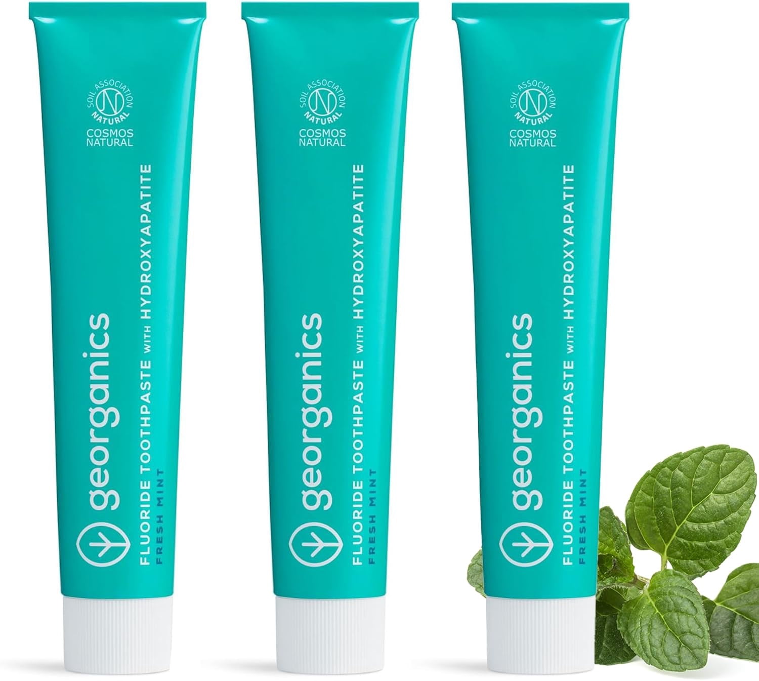 Georganics Toothpaste with Hydroxyapatite - 75ml
