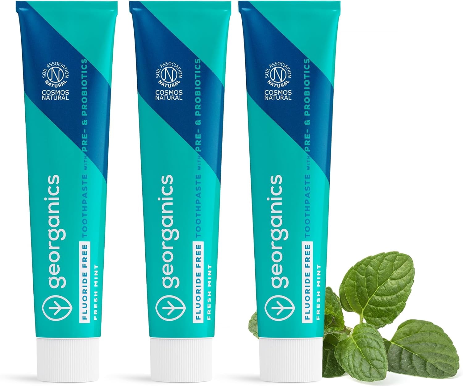 Georganics Toothpaste with Pre/Probiotics - 75ml