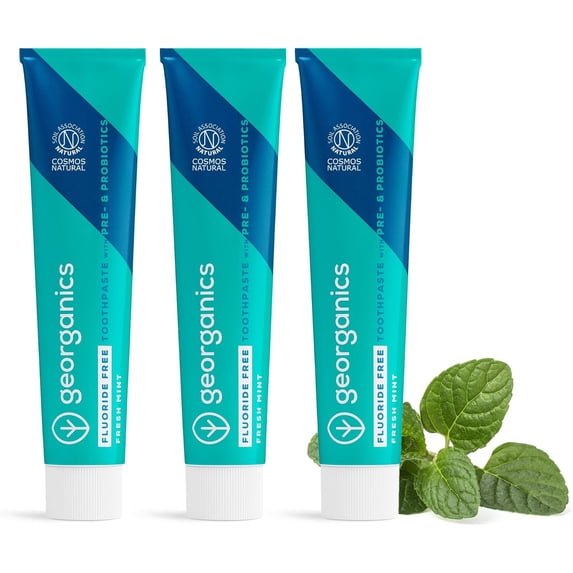 Georganics Toothpaste with Pre/Probiotics - 75ml