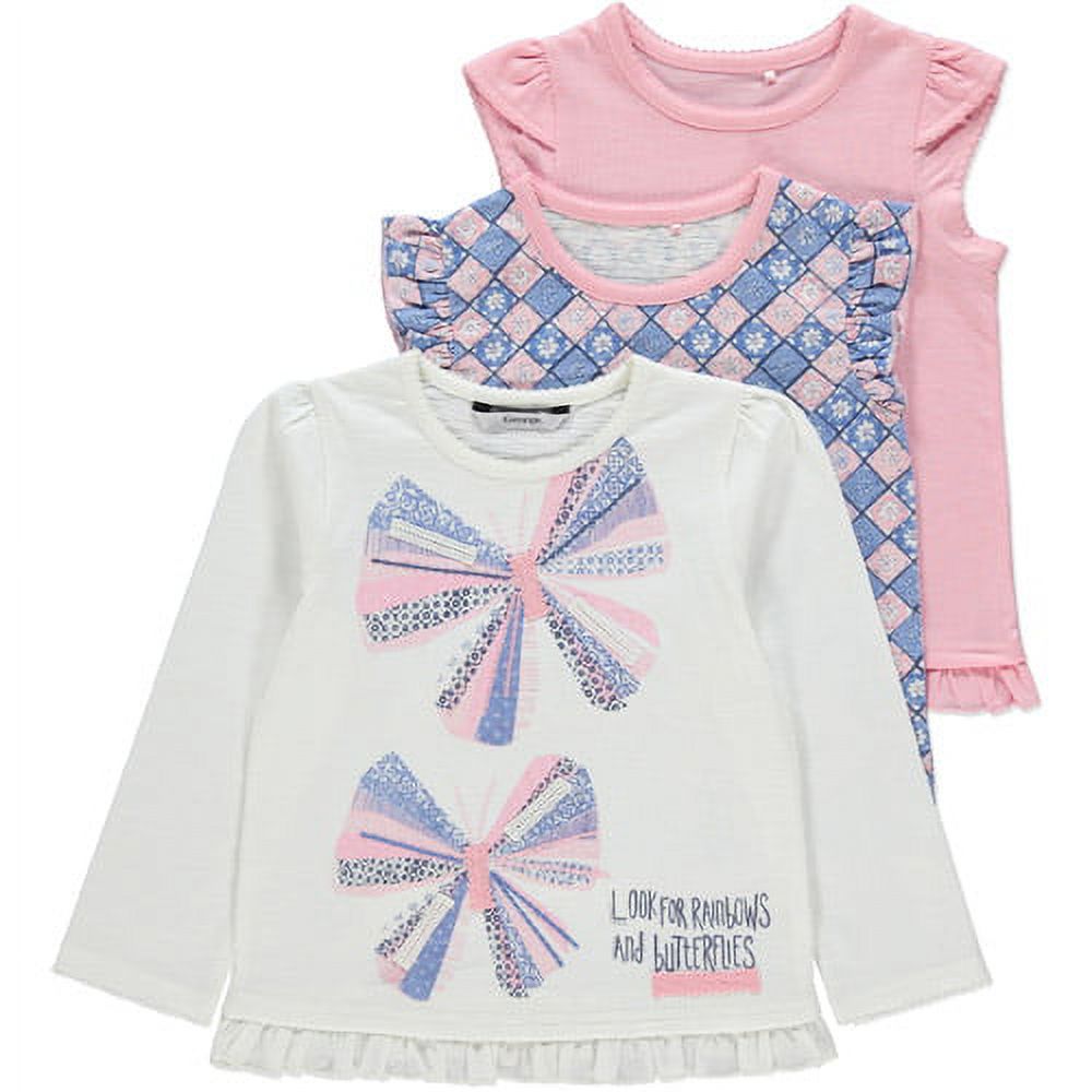George 3pk Butterfly Tee 18m - image 1 of 3