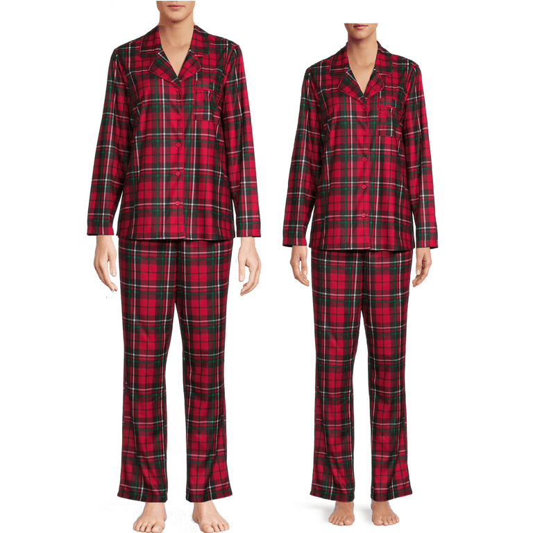 George, Adult Mens, 2-Piece Notch Collar Pajamas Set, Sizes S-2XL