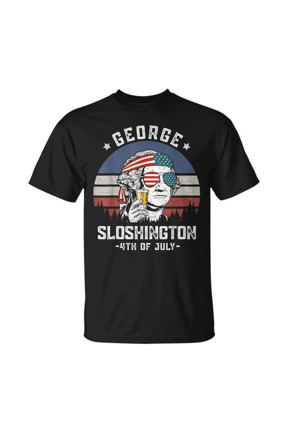 George American Flag 4Th Of July Merica UnisexT-shirt