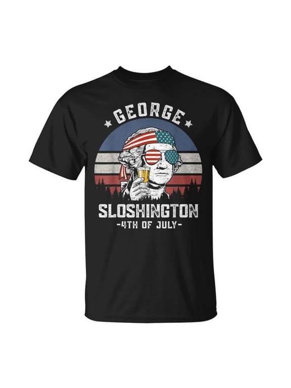 George American Flag 4Th Of July Merica UnisexT-shirt