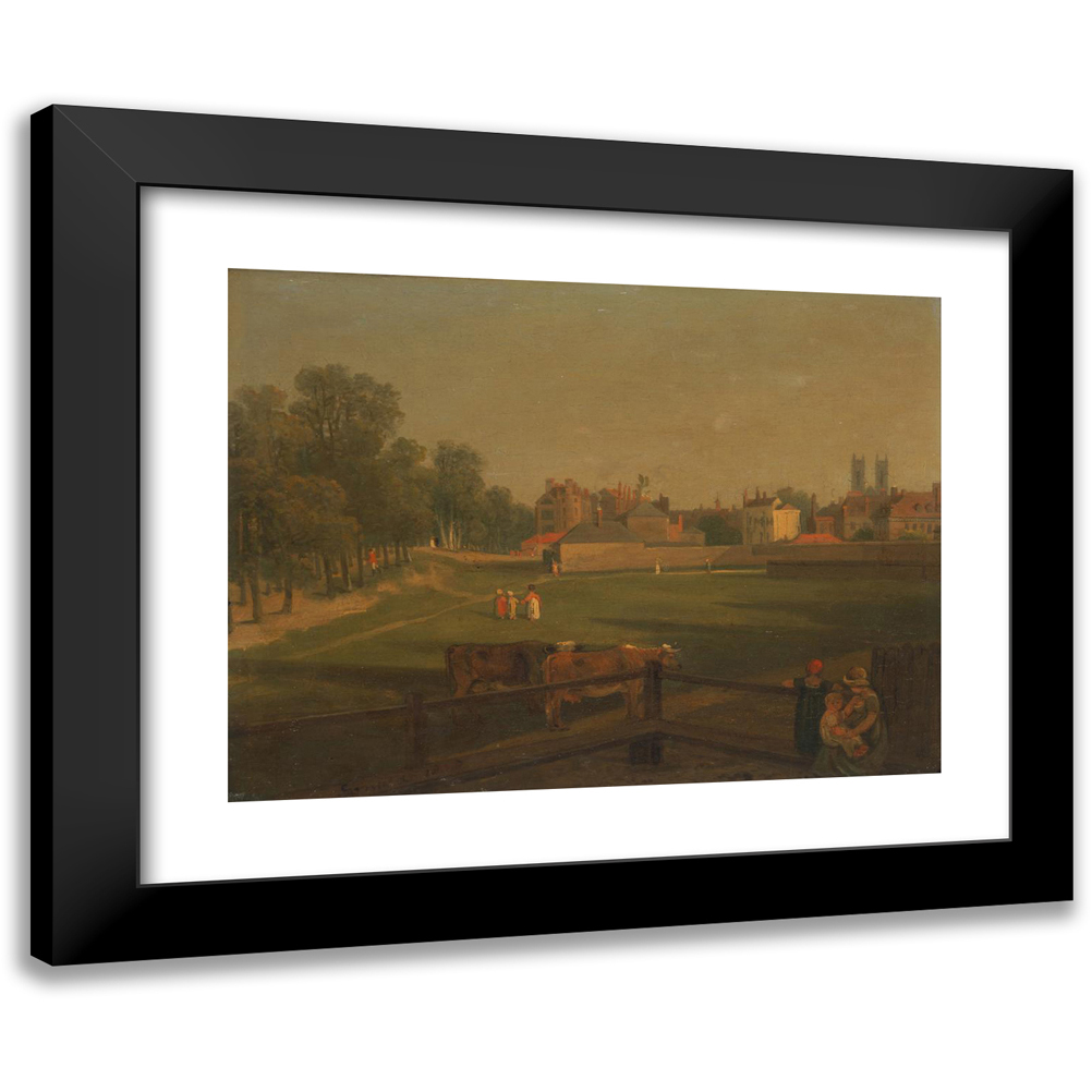 Arnald 18x14 Black Modern Framed Museum Art Print Titled A