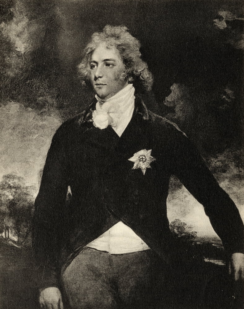 George Augustus Frederick The Prince Of Wales And Later King George Iv 1762 To 1830 Canvas Art - Ken Welsh Design Pics (12 x 16)