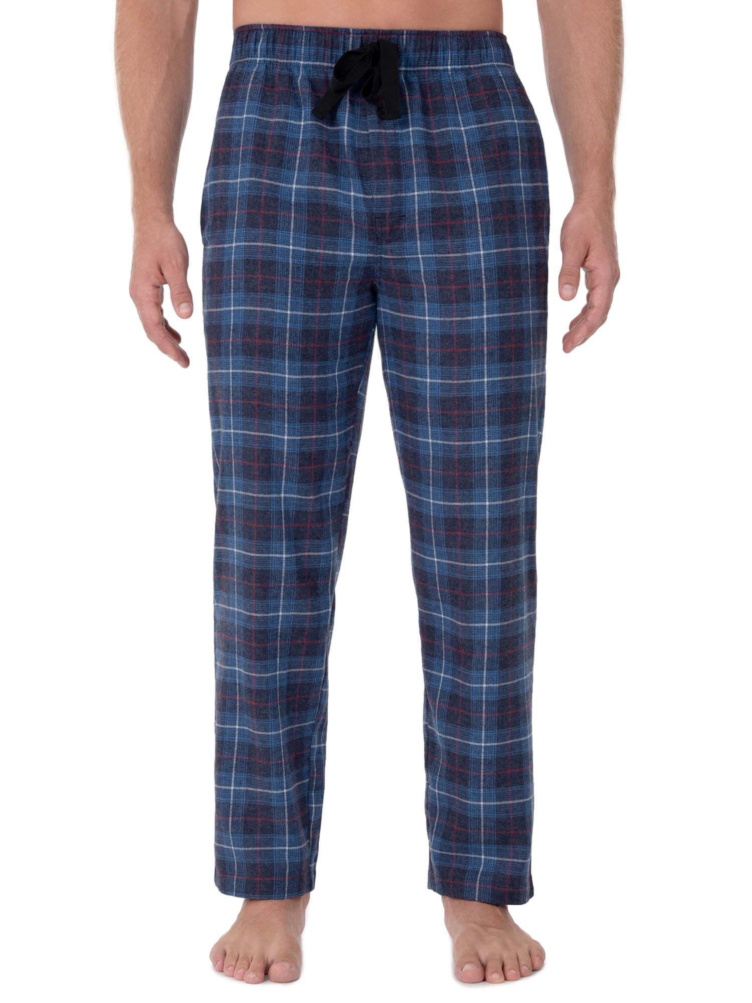 Big Men's Plaid Woven Flannel Sleep Pants