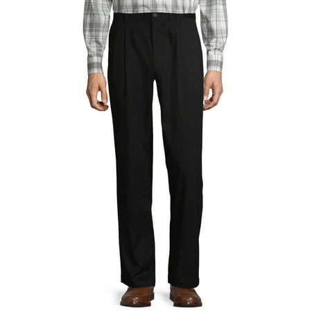 George Men's Pleated Wrinkle Resistant Pant