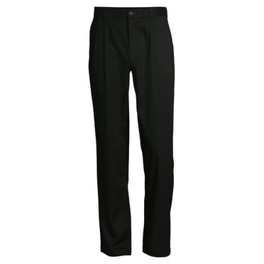 George Big Men's Pleated Front Wrinkle Resistant Pants