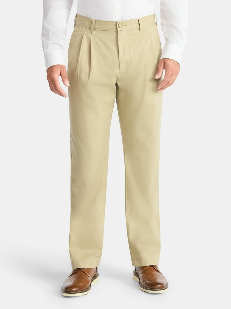 George Men's & Big Men's Classic Fit George Big Men's Pleated