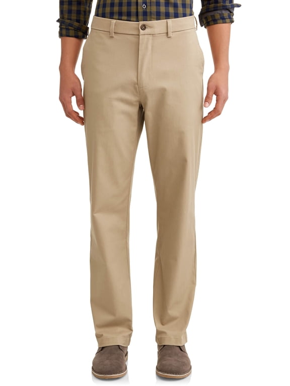 Big Men's Premium Pleated Regular Fit Khaki Pants