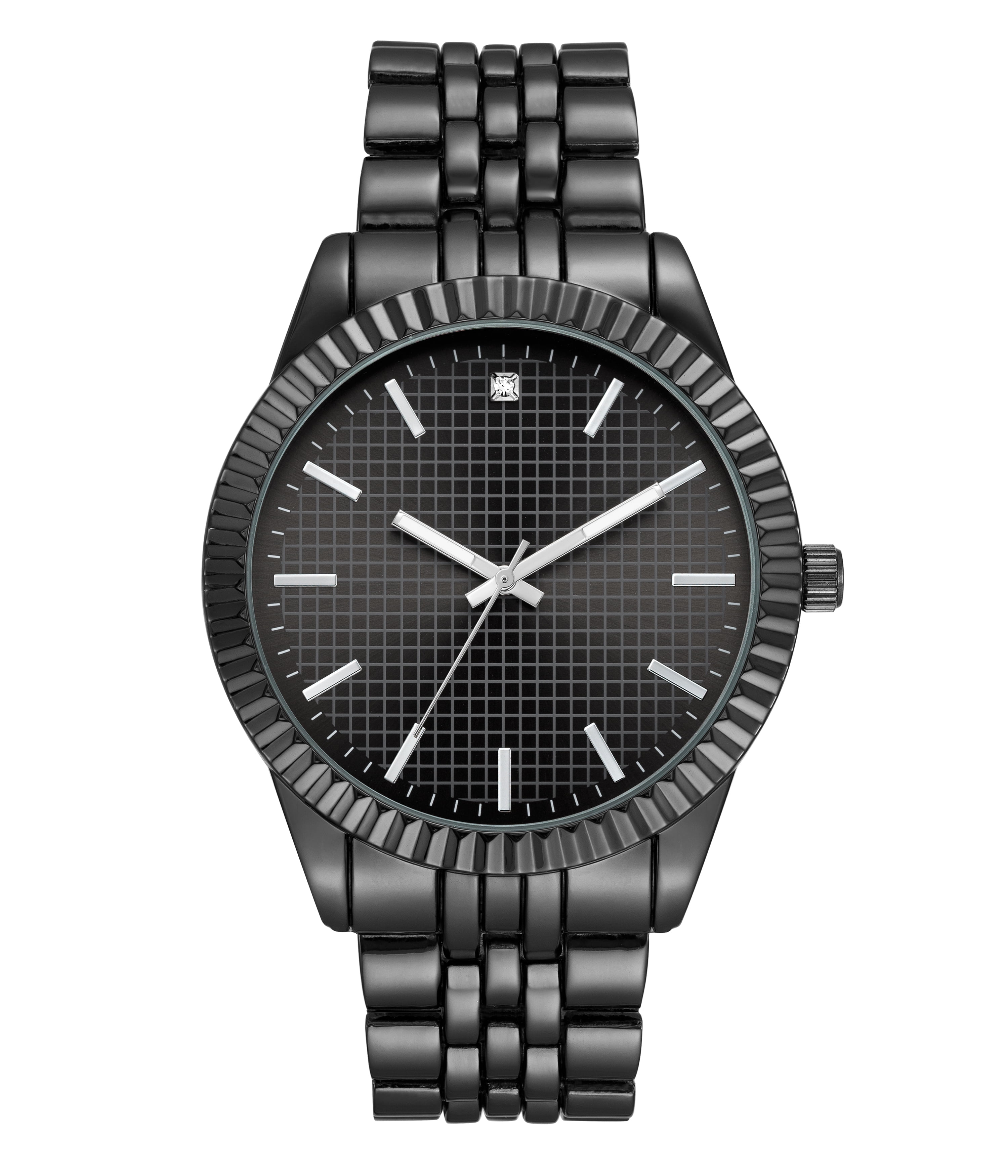 GEORGE Black Gunmetal Men's Analog Watch
