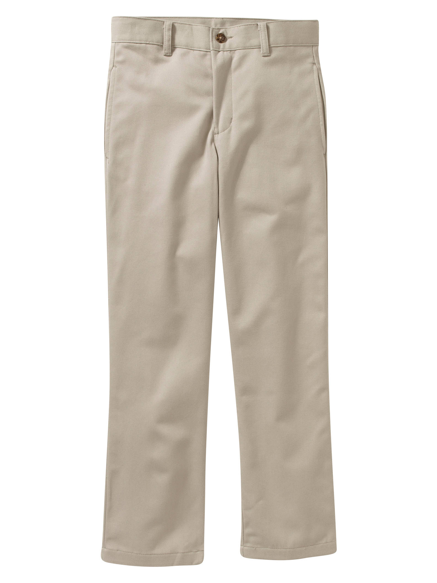 George Boys Flat Front Twill Pant With Scotchguard - image 1 of 3