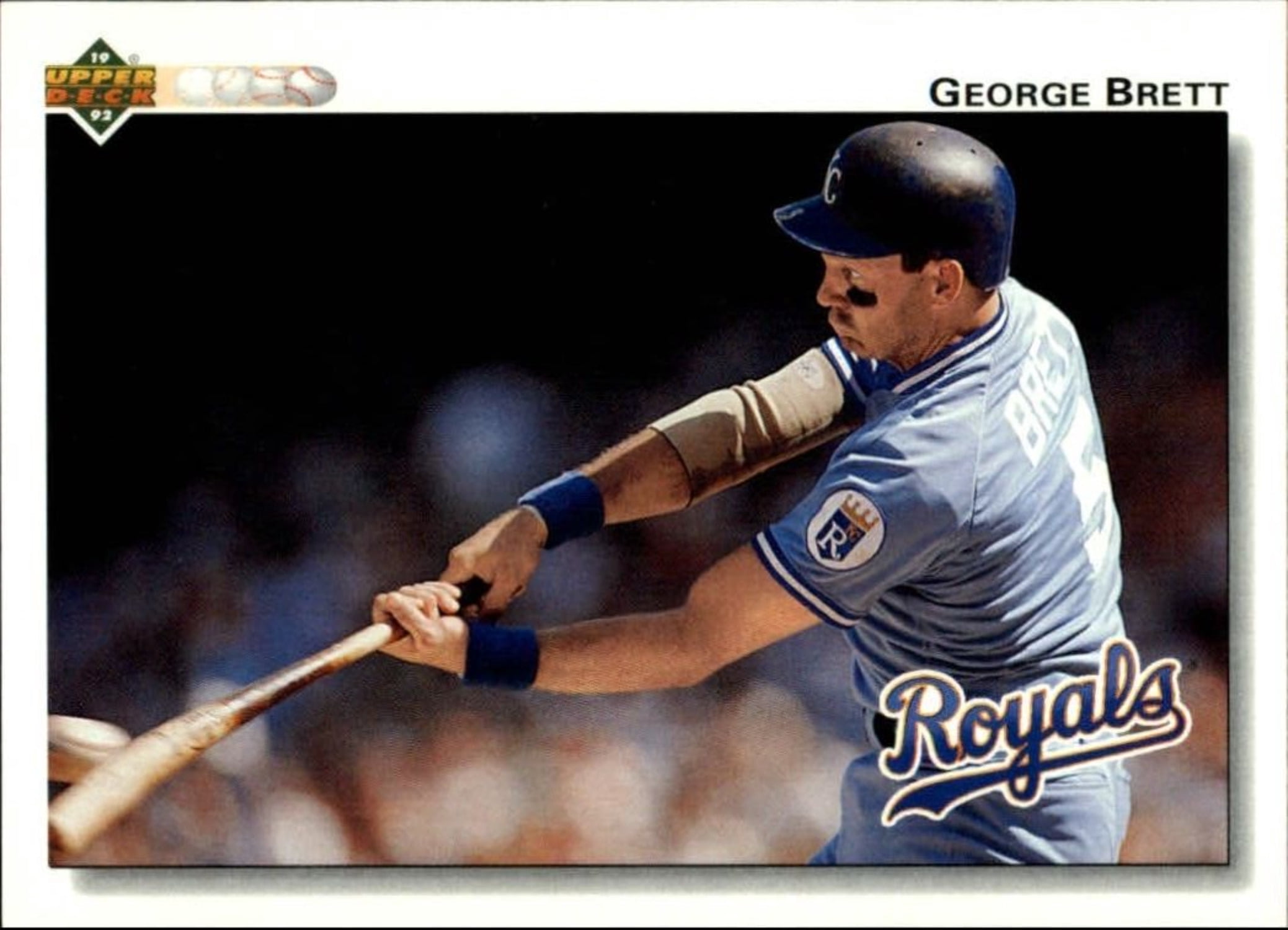 George Brett 1992 Upper Deck MLB #444 Baseball Card Kansas City