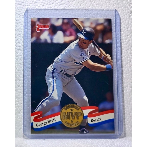George Brett 1993 Donruss MLB #MVP-3 Baseball Card Kansas City Royals
