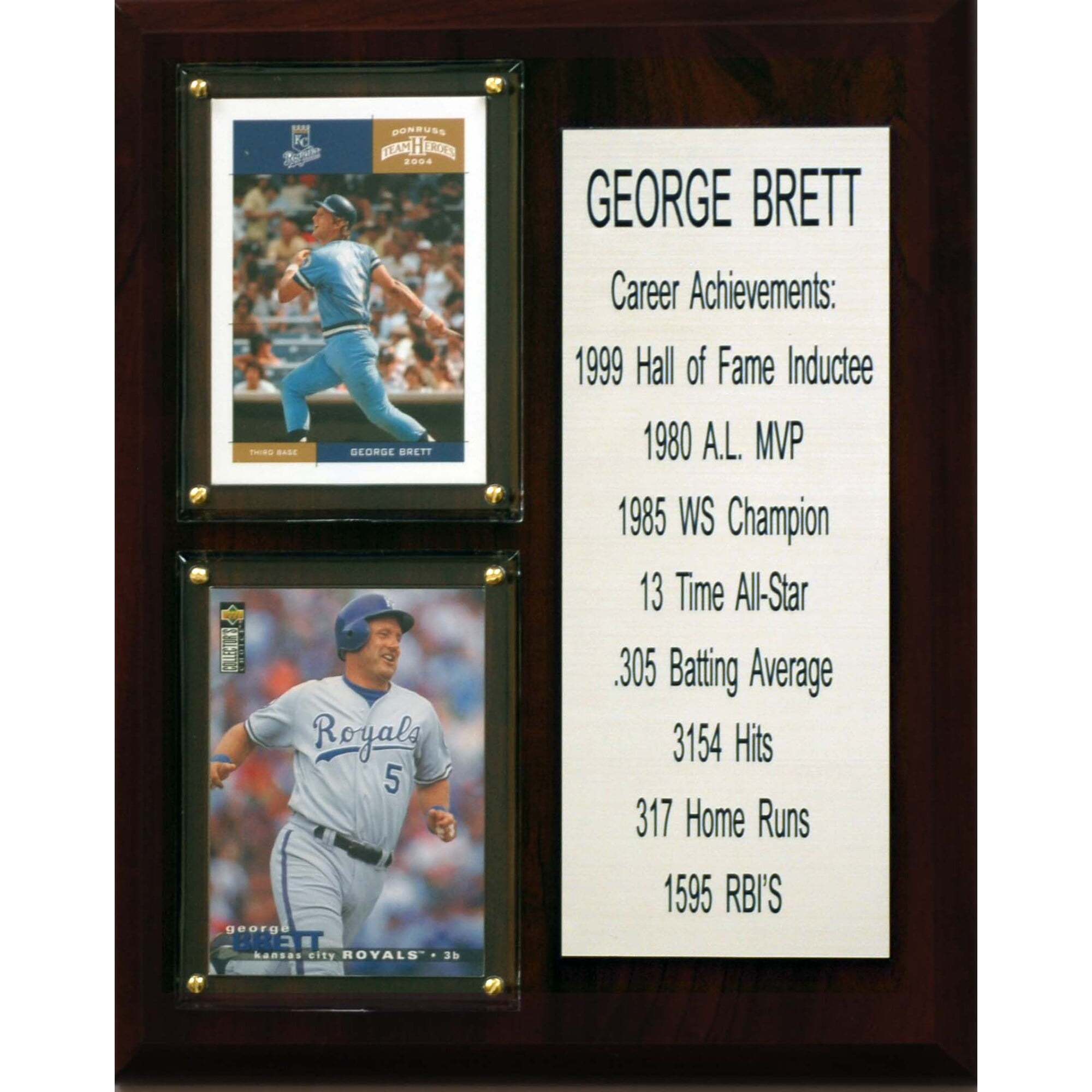 GEORGE BRETT  Kansas City Royals 1980 Majestic Throwback Baseball