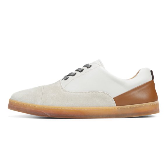 George Brown Bilt Men's Leather Baldwin Oxford Sz 9 Cement