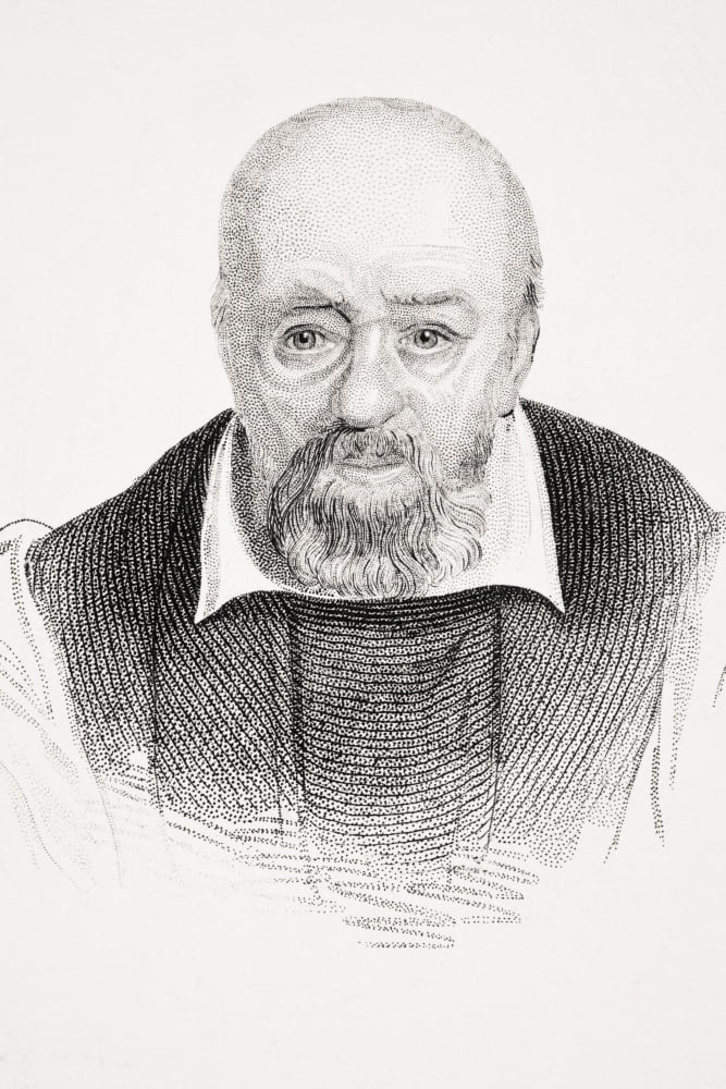 George Buchanan 1506-1582 Scottish Humanist Historian And Scholar From Old Englands Worthies By Lord Brougham And Others Published London Circa 1880s Canvas Art - Ken Welsh Design Pics (11 x 17)
