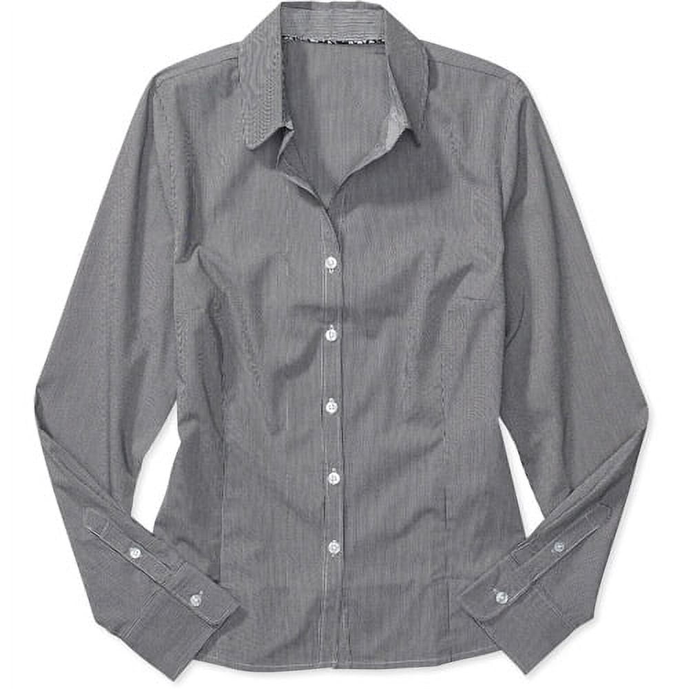 George Career Essentials Women's Long-Sleeve Button-Down Shirt