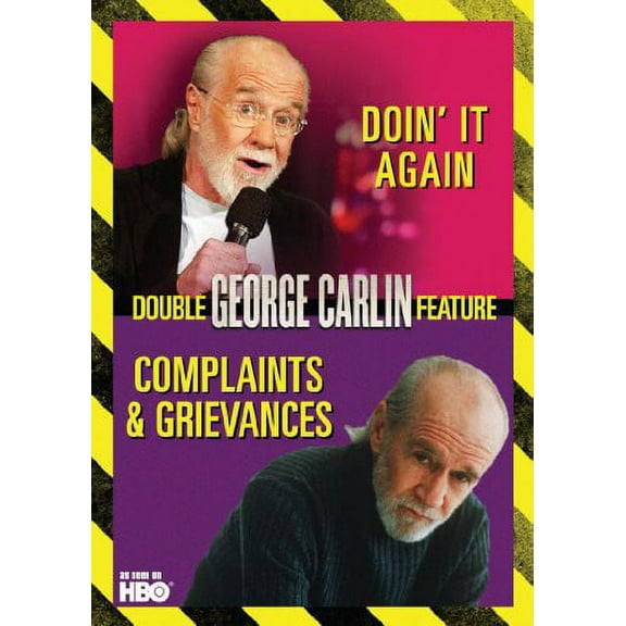George Carlin Double Feature: Doin It Again / Complaints & Grievances (DVD), Mpi Home Video, Comedy