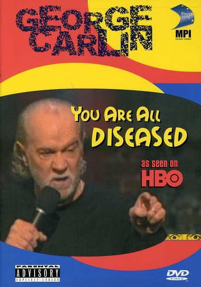 George Carlin: You Are All Diseased (DVD), Mpi Home Video, Comedy - image 1 of 1