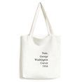 thumbnail image 1 of George Carver Quotes Tote Canvas Bag Shopping Satchel Casual Handbag, 1 of 3