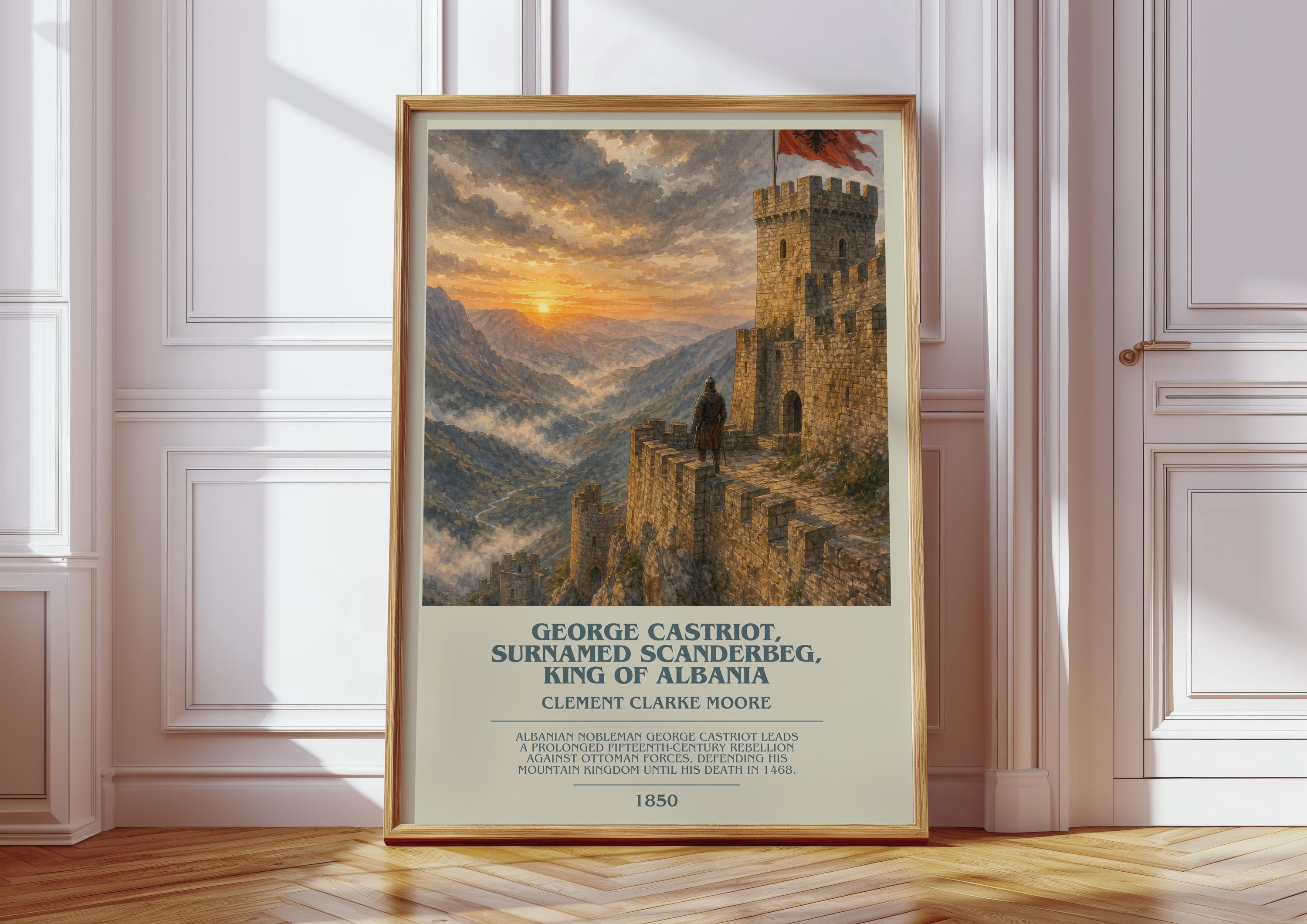 George Castriot Surnamed Scanderbeg King Of Albania By Clement Clarke ...