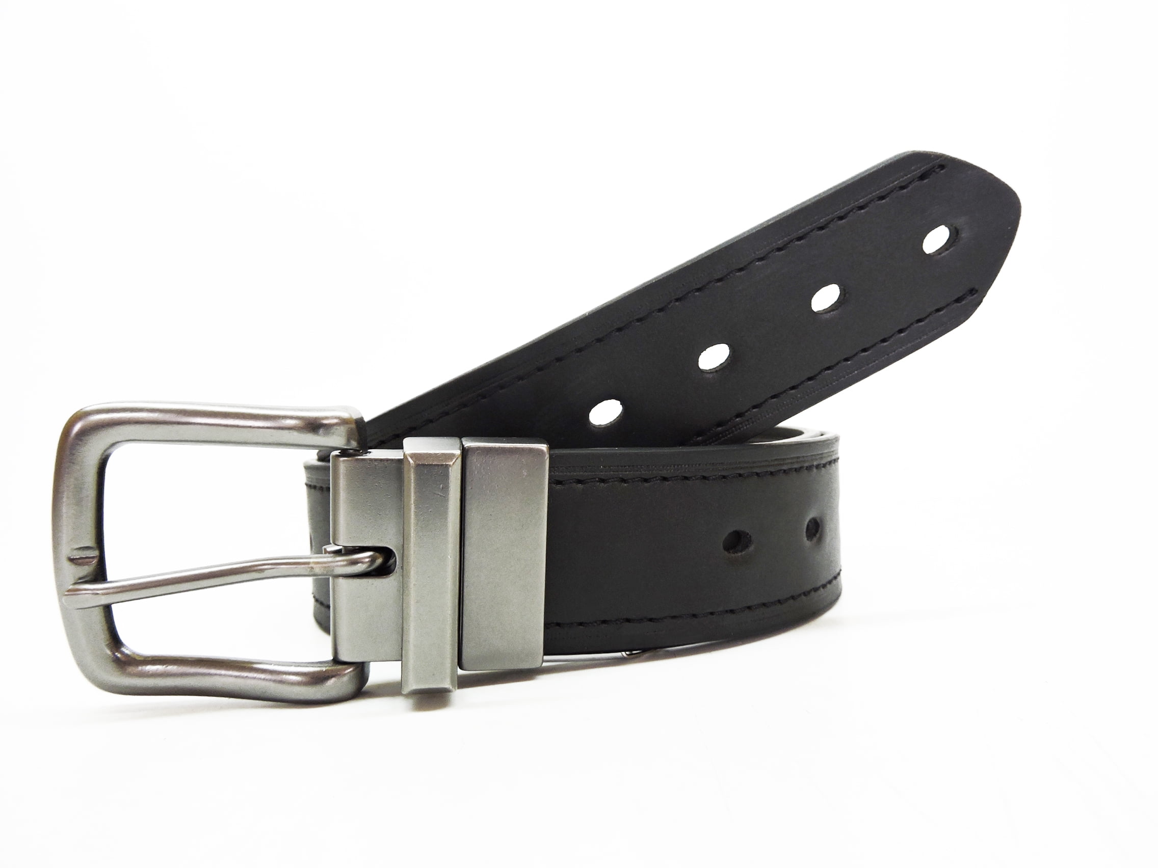 George Casual Reversible Belt Men's, Black/Brown, 38mm