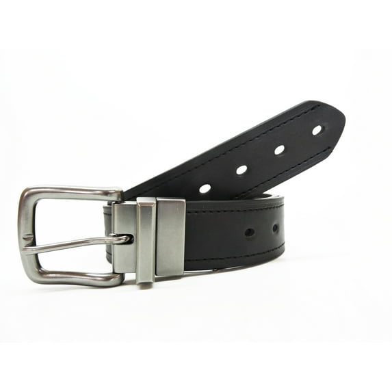 George Casual Reversible Men's Belt, Black & Brown, 38mm