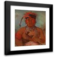 thumbnail image 1 of George Catlin 15x18 Black Modern Framed Museum Art Print Titled - George Catlin, Wige-Ker-Ru-Law, He Who Excangents (1832), 1 of 5