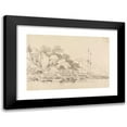 thumbnail image 1 of George Chinnery 14x11 Black Modern Framed Museum Art Print Titled - Lap House, Inner Harbor, Macao (1841), 1 of 5