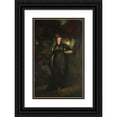 thumbnail image 1 of George Chinnery 16x24 Black Ornate Framed Double Matted Museum Art Print Titled: Mrs. Whaley, 1 of 5
