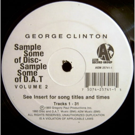 George Clinton – Sample Some Of Disc - Sample Some Of D.A.T. Volume 2 (Vinyl)