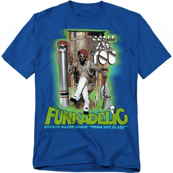 George Clinton T-Shirt Uncle Jam Unisex Graphic Tee for Men & Women