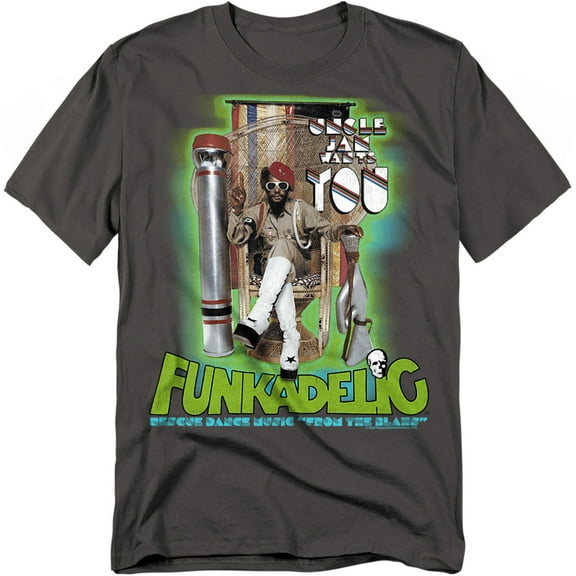 George Clinton T-Shirt Uncle Jam Unisex Graphic Tee for Men & Women
