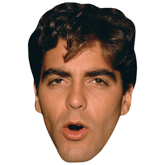 George Clooney (1980s) Big Head.