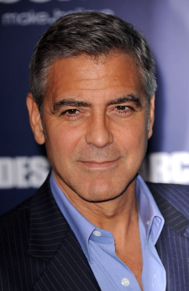 George Clooney At Arrivals For The Ides Of March New York Premiere Canvas Art - (16 x 20)