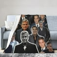 thumbnail image 1 of George Clooney Collage Blanket Soft Warm Fleece Blanket for Sofa Office Car Camping Yoga Travel Throw Blankets 80"X60", 1 of 6