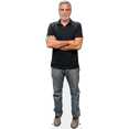 thumbnail image 1 of George Clooney (Jeans) Life Size Cutout. Standee., 1 of 8