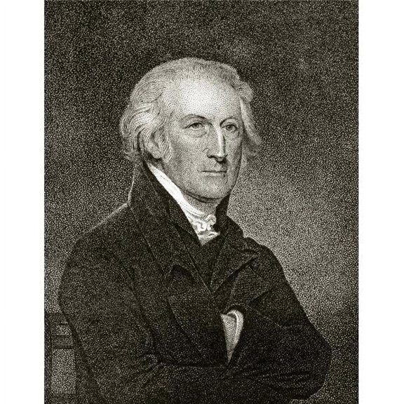 George Clymer 1739 To 1813 American Statesman & Founding Father A Signatory of Declaration of Independence 19th Century Poster Print - Large - 24 x 32