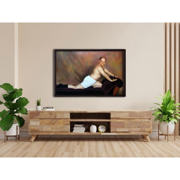 George Costanza Seinfeld Underwear Photo Funny Retro TV Pop Culture Art, Unframed Poster