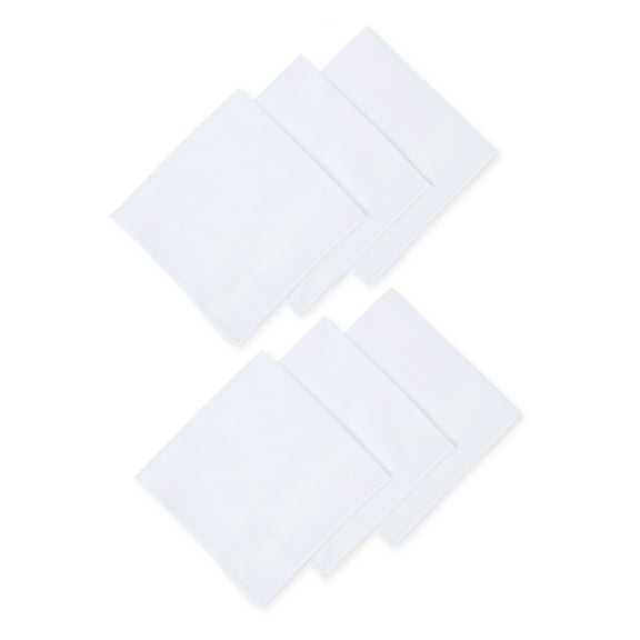 George Cotton Handkerchief, 6-Pack