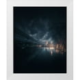 thumbnail image 1 of George, David 12x14 White Modern Wood Framed Museum Art Print Titled - Let It Rain, 1 of 4