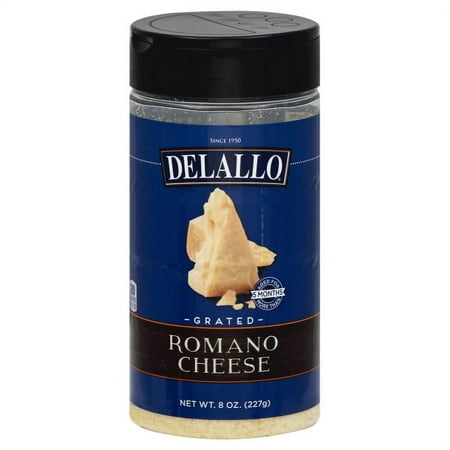 George DeLallo DeLallo Grated Cheese, 8 oz