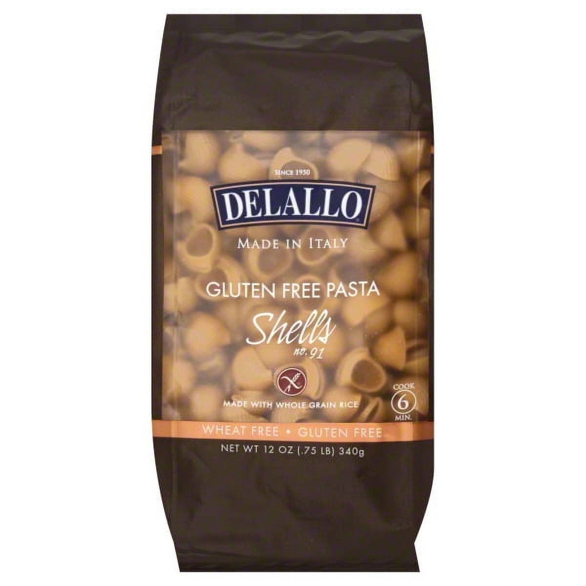 Delallo Gluten Free Whole Grain Shells