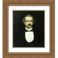 thumbnail image 1 of George Demetrescu Mirea 2x Matted 20x24 Gold Ornate Framed Art Print 'Portrait of Alexandru Odobescu', 1 of 2